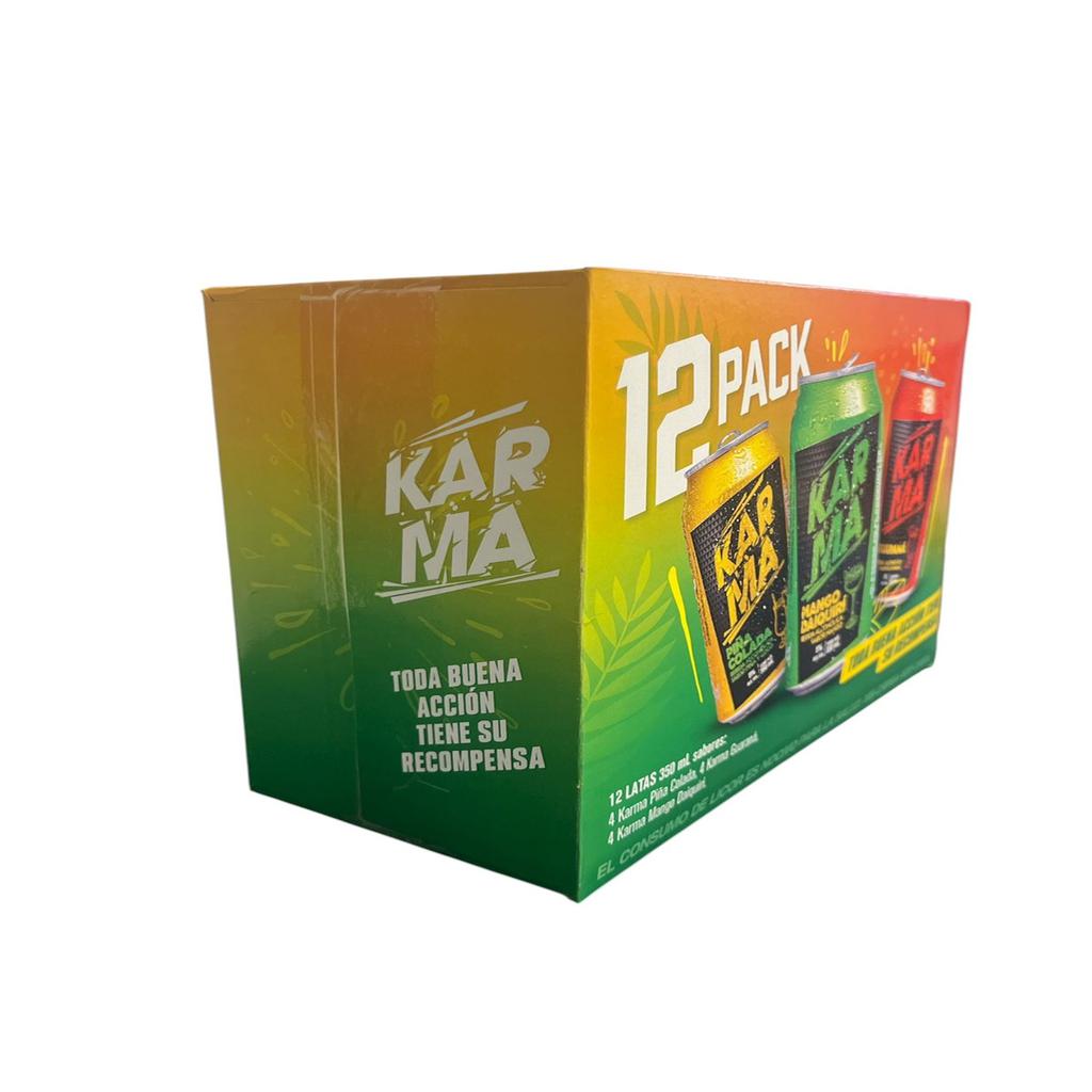 Karma Assorted Flavor Alcoholic Beverage 12 Units / 350 mL Other
