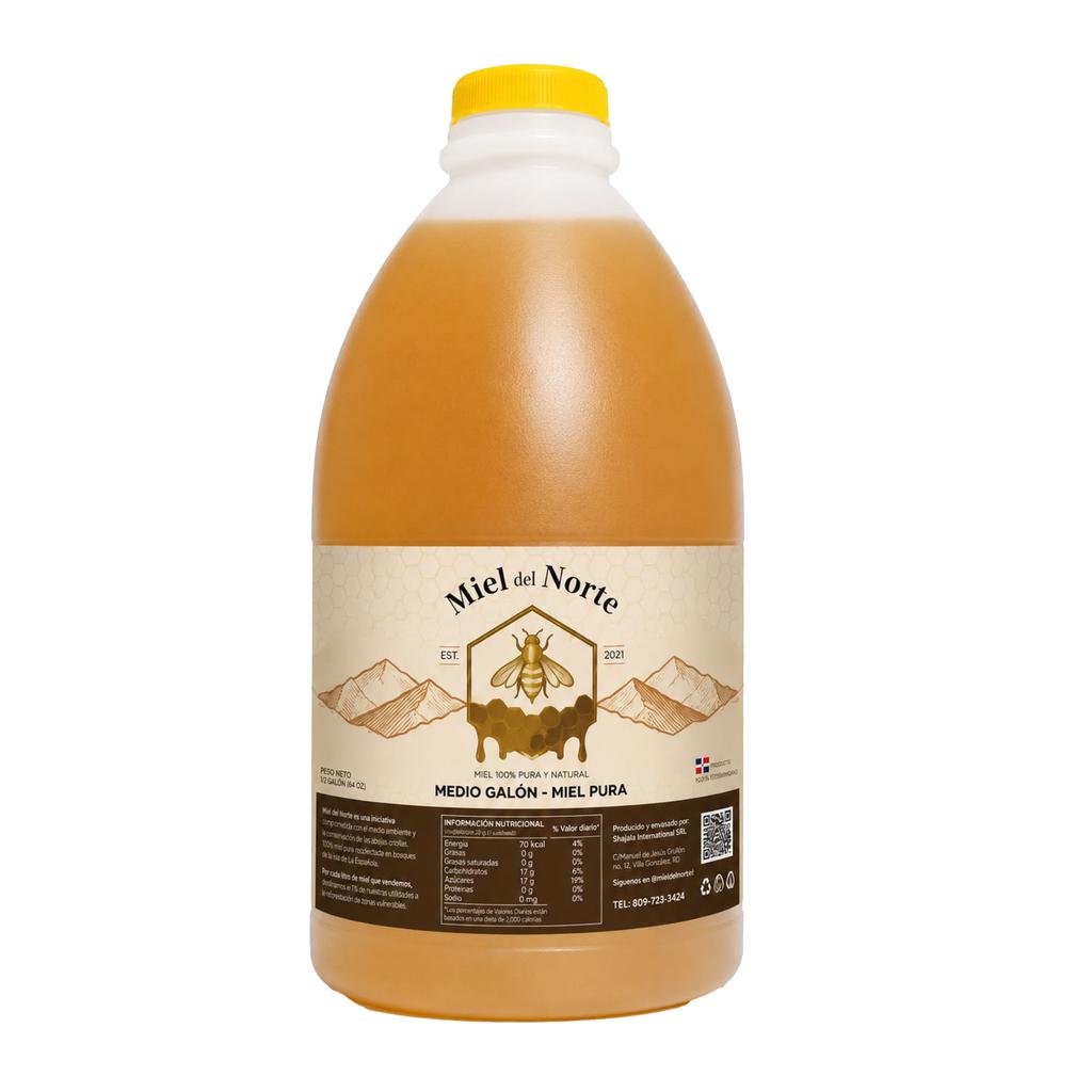 Miel del Norte 100% Pura y Natural 1.89 L / 64 oz