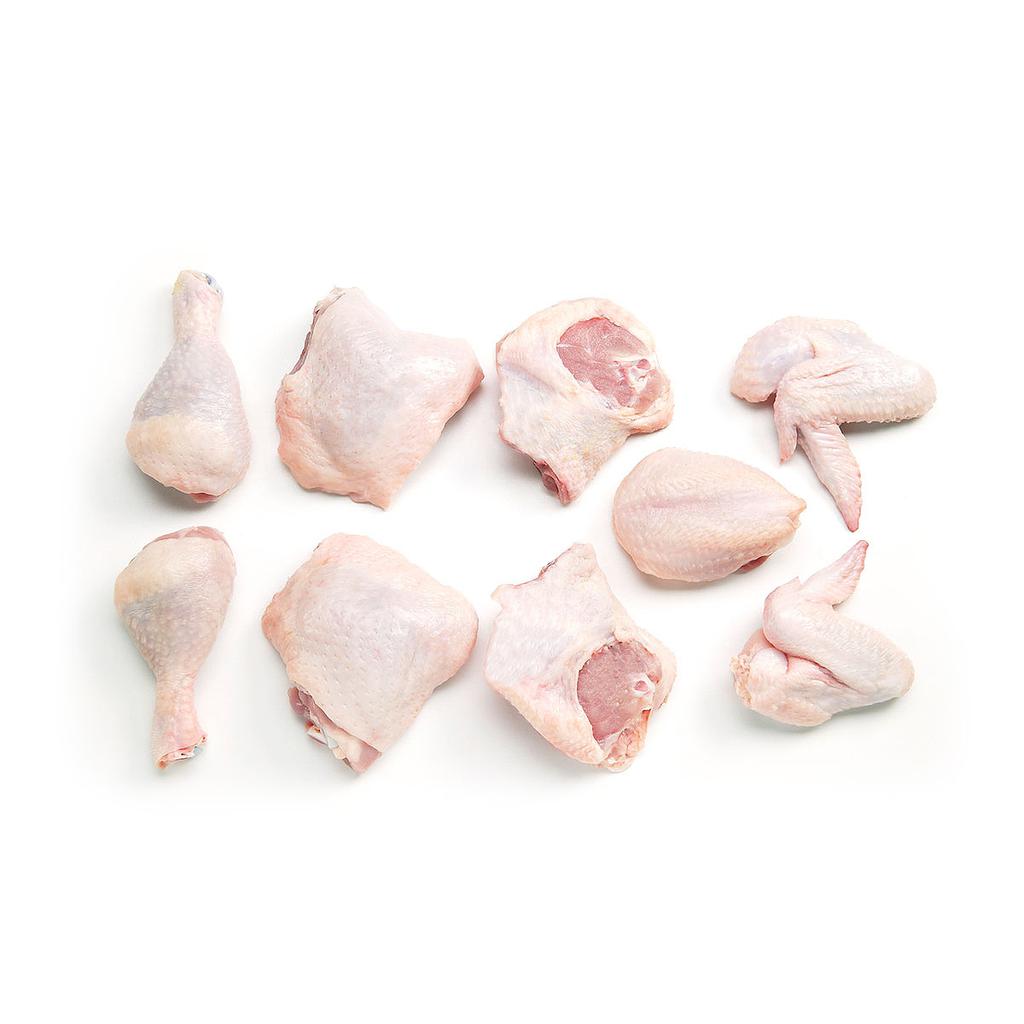 Fresh Chicken Cut in 9 Pieces Tray Pack