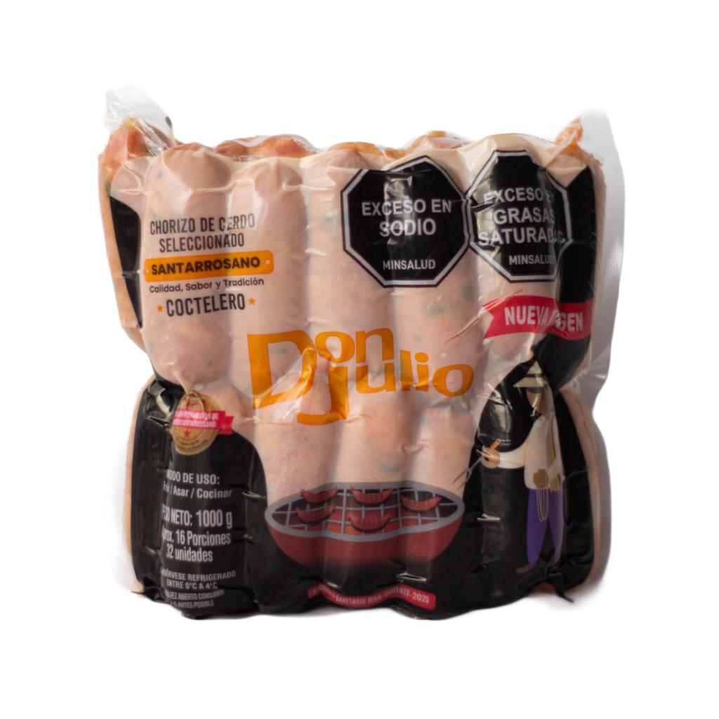 Don Julio Chorizo Coctel Fresco 32 Unidades 31 g / 1.9 oz