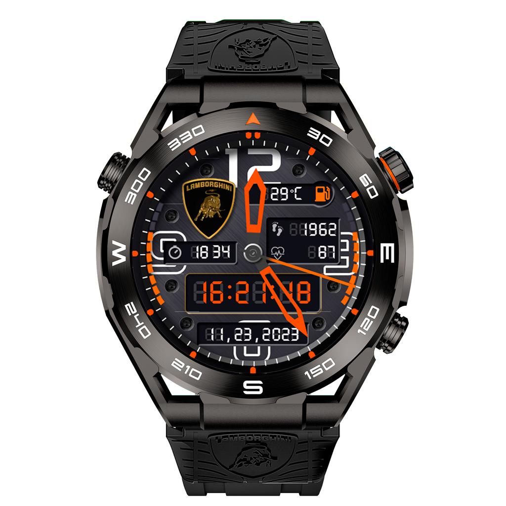 Lamborghini Reloj Inteligente Nero LB-SW V12GT