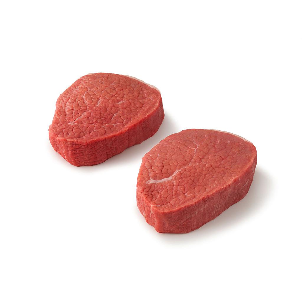 Chilled Boneless Beef Eye of Round Steak Tray Pack