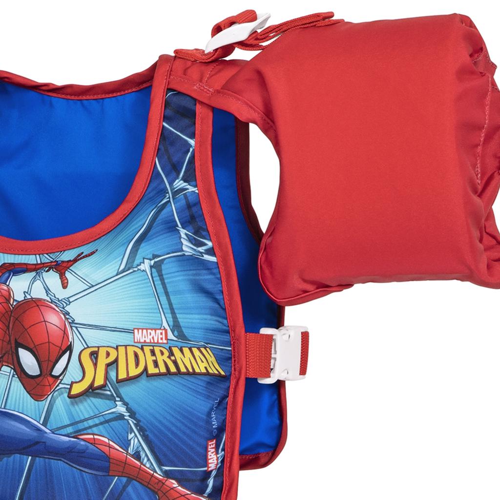 SwimWays Marvel Spidey Swim Trainer - US Coast Guard Approved Life Vest For Kids 33-55 Lbs