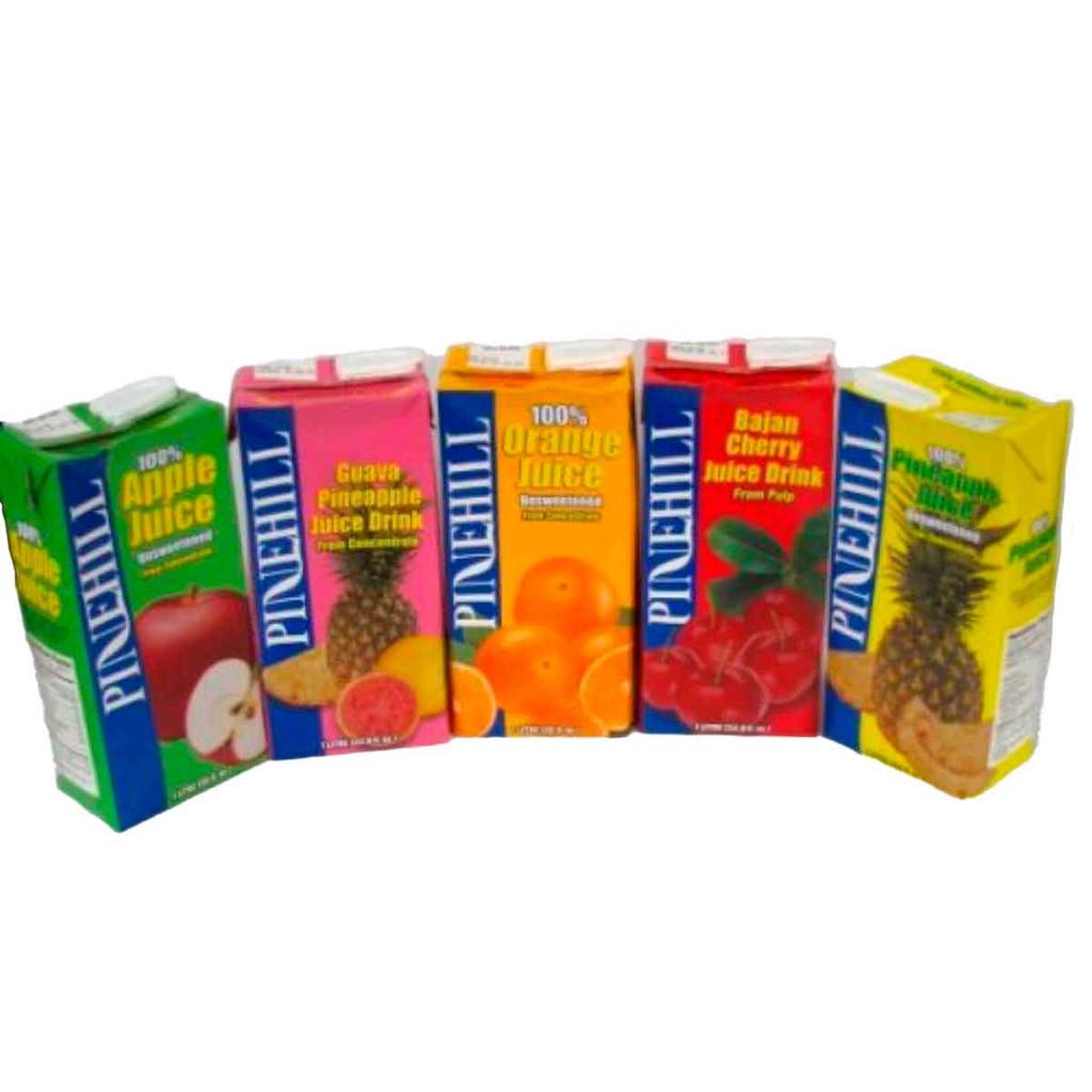 Pine Hill Assorted Juices 27 Units / 250 mL / 8.45 oz