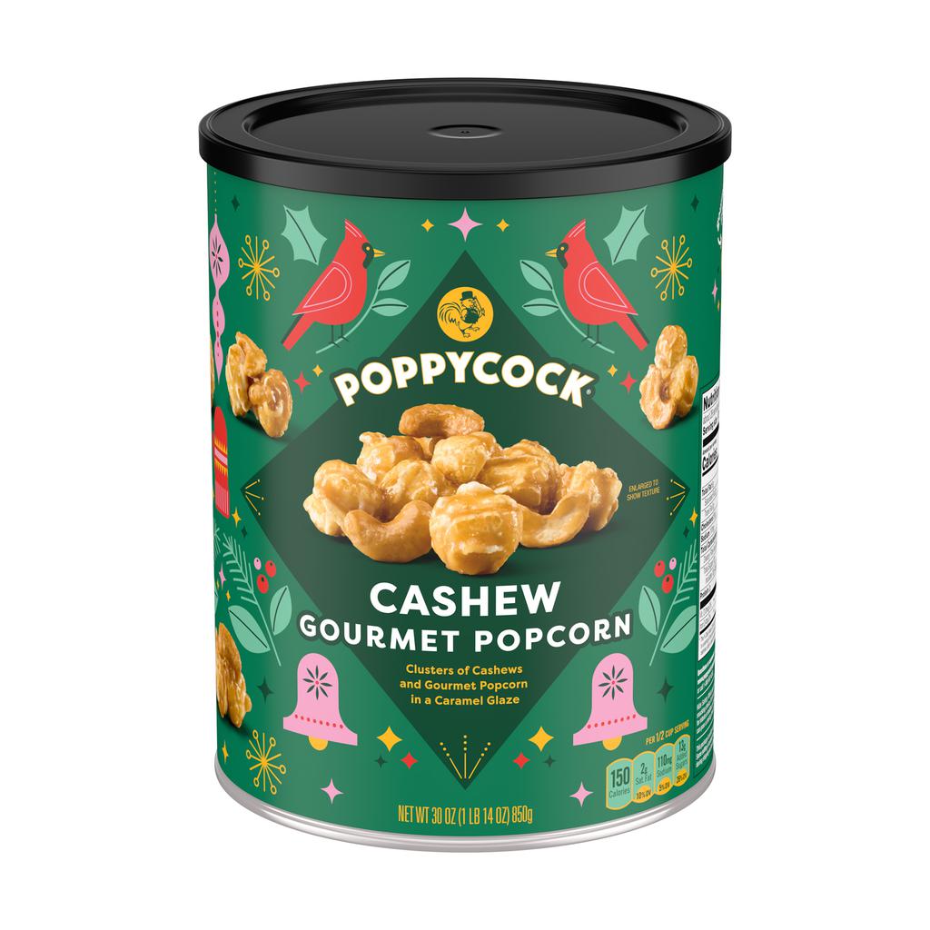 Poppycock Gourmet Caramel Popcorn with Cashews 850 g / 30 oz