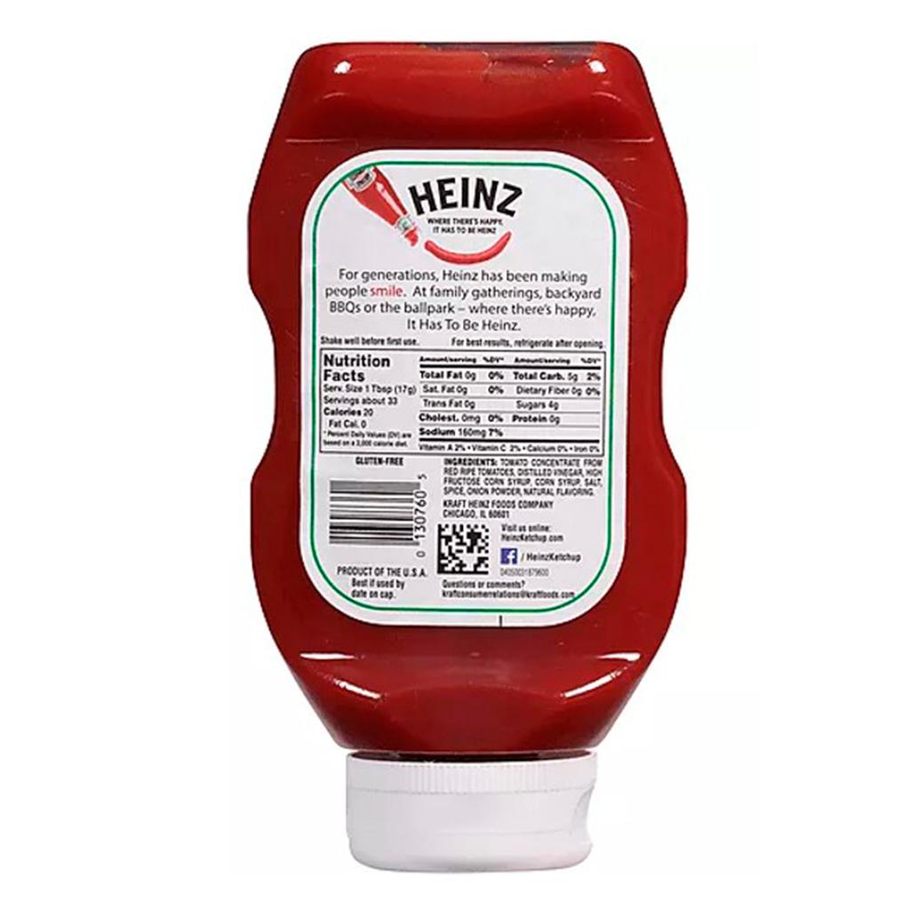 Heinz Tomato Ketchup 12 Units 591.5 mL / 20 oz Sauces | PriceSmart |  Dominican Republic, image size:1024x1024