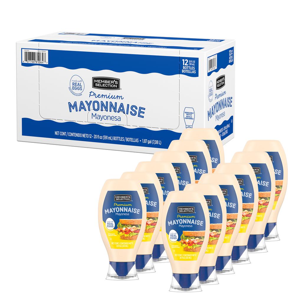 Member's Selection Mayonnaise 12 Units / 591 mL / 20 oz