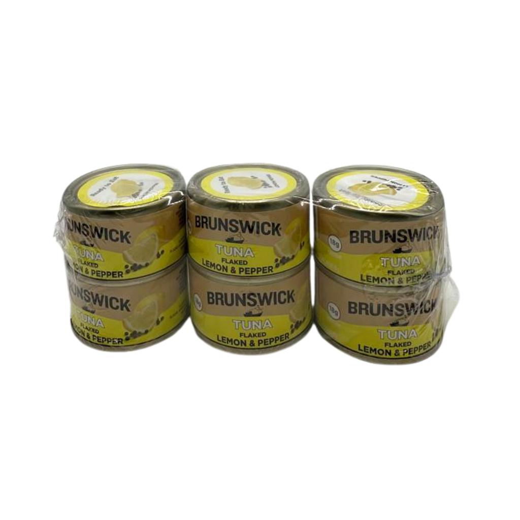 Brunswick Canned Tuna with Lemon Pepper 6 Units / 85 g / 3 oz