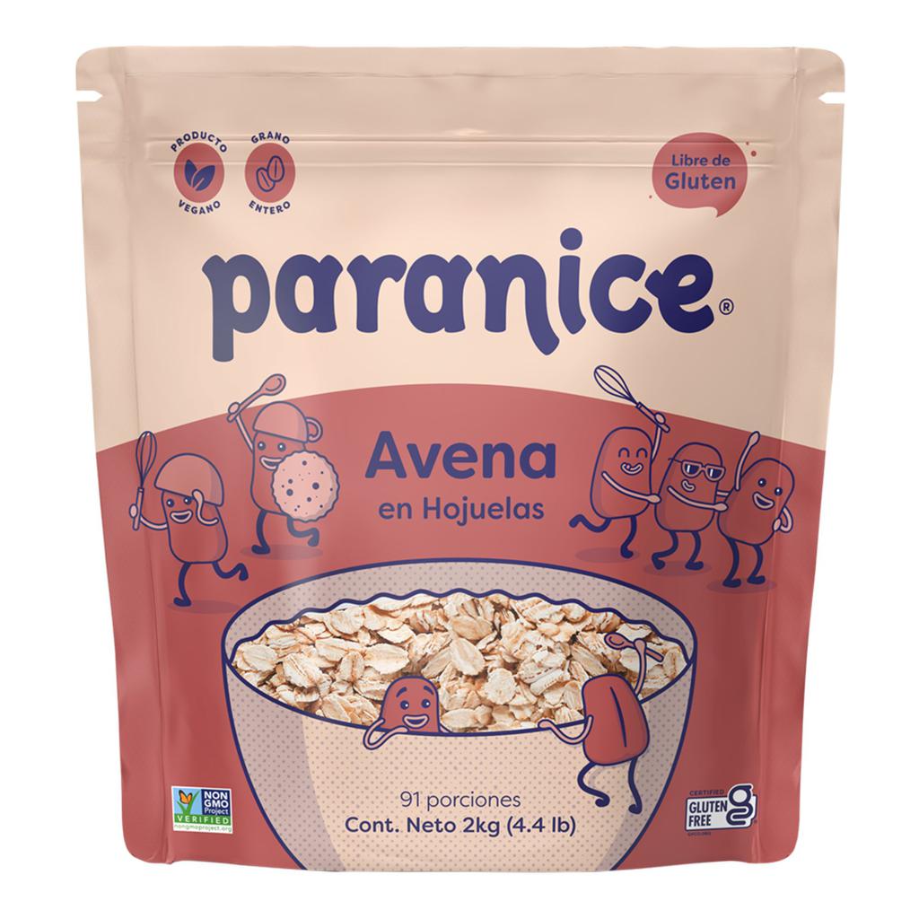 Paranice Avena en Hojuelas 2 kg / 4.4 lb