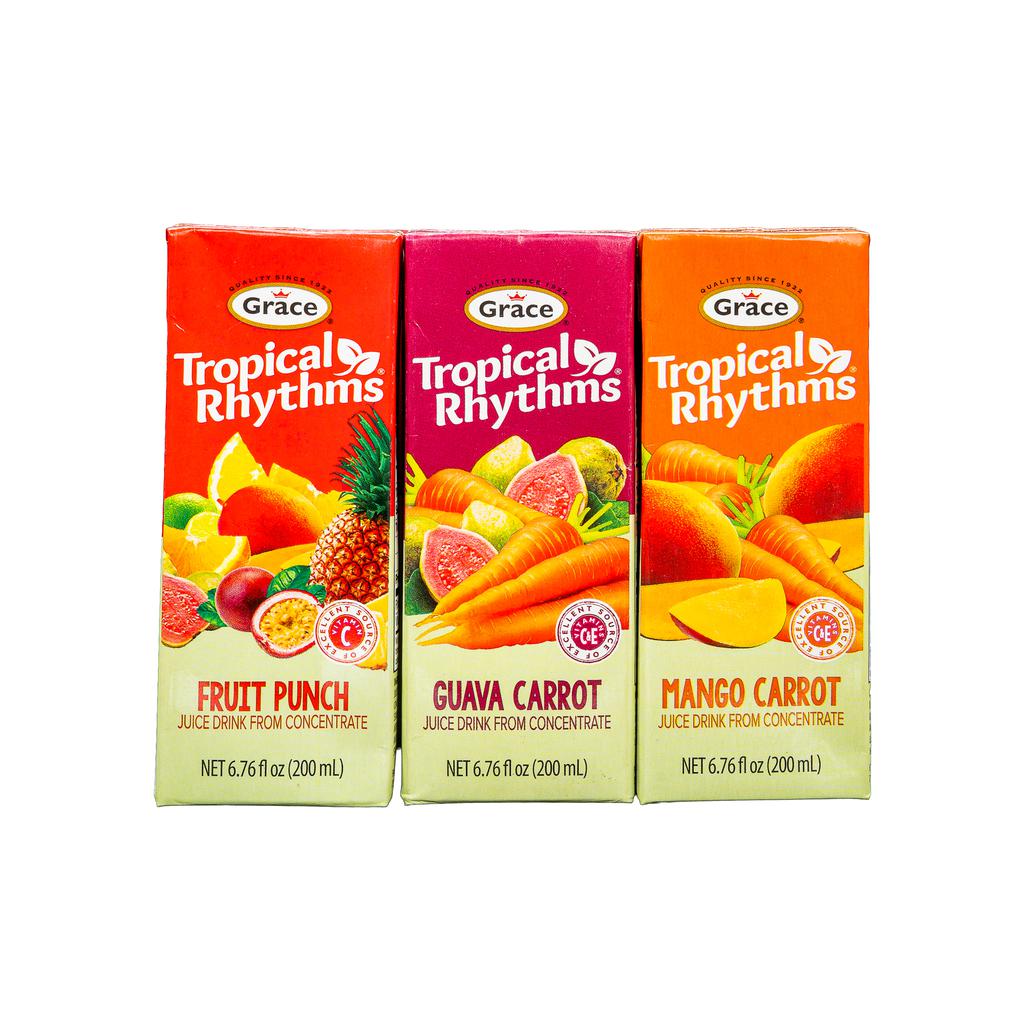 Tropical Rhythms Assorted Flavor Juices 24 Units / 200 mL / 6.76 oz ...