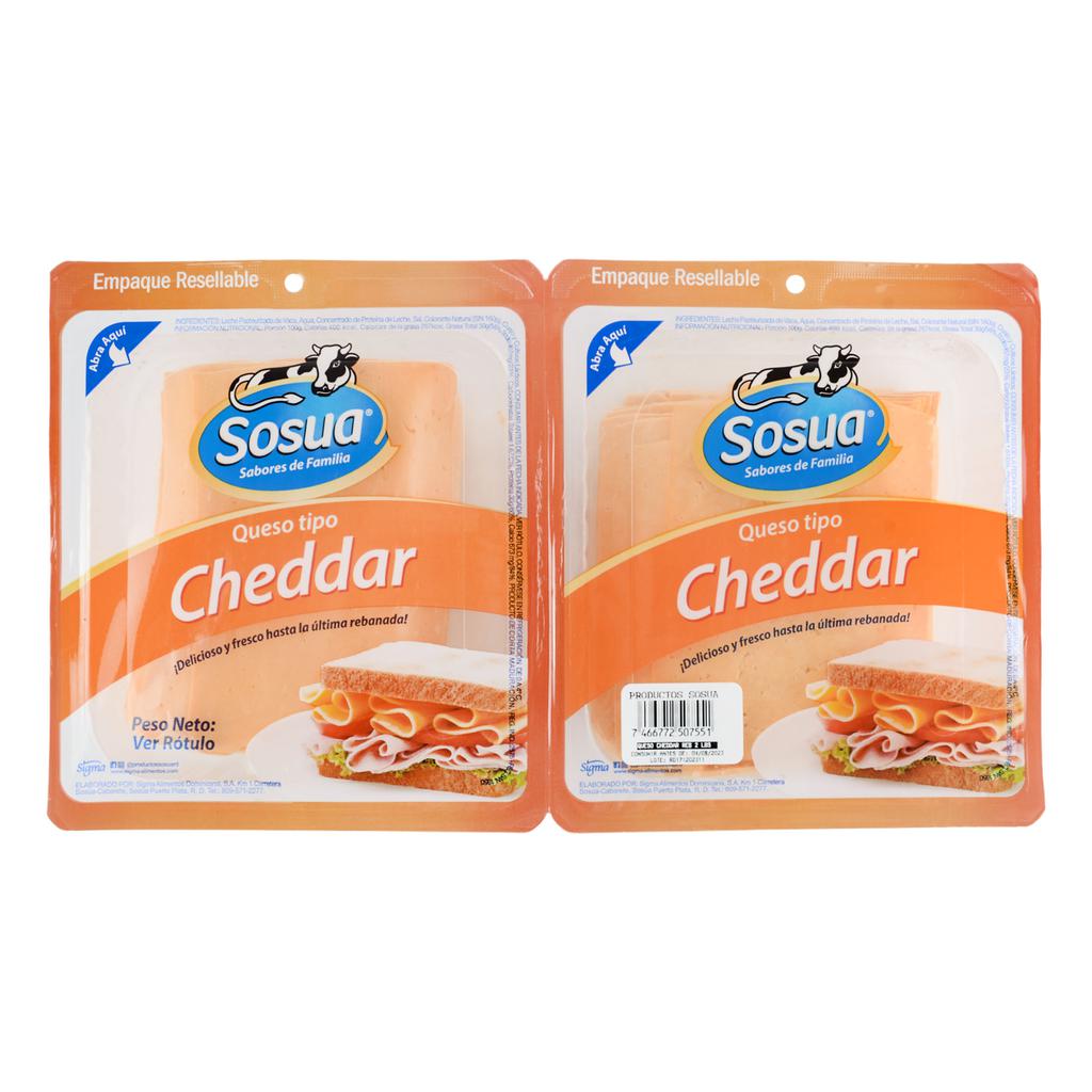 Sosua Queso Cheddar2 LB