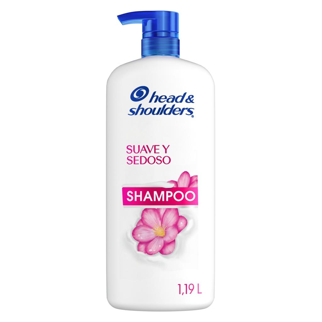 Head & Shoulders Shampoo Control Caspa con Extracto de Rosa Francesa 1.19 L / 40.24 oz