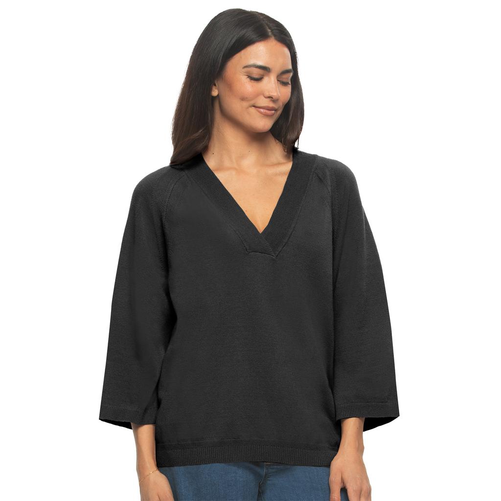 Jezebel Camisa de Manga Acampanada para Mujer 