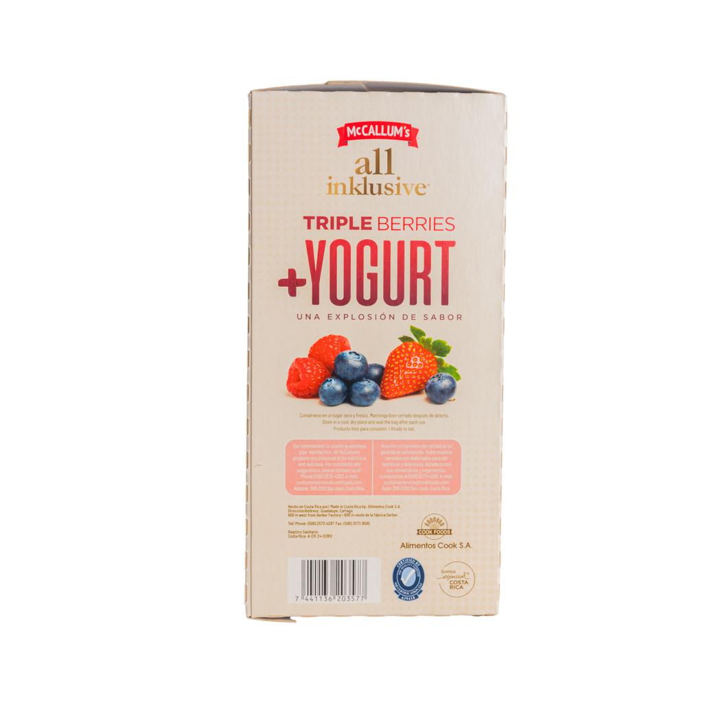 All Inklusive Cereal de Triple Berries y Yogurt de Fresa 2