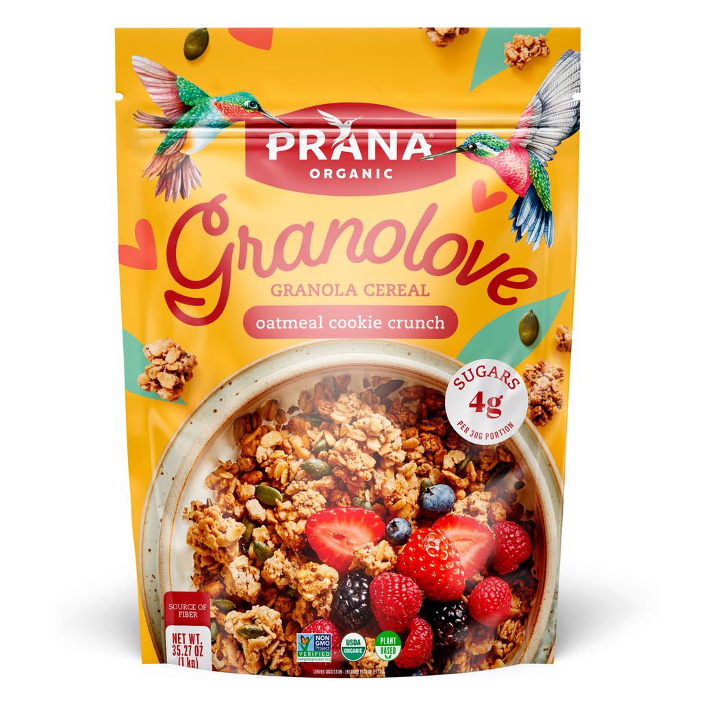 Prana Granola Organic Oatmeal Cookie Flavor