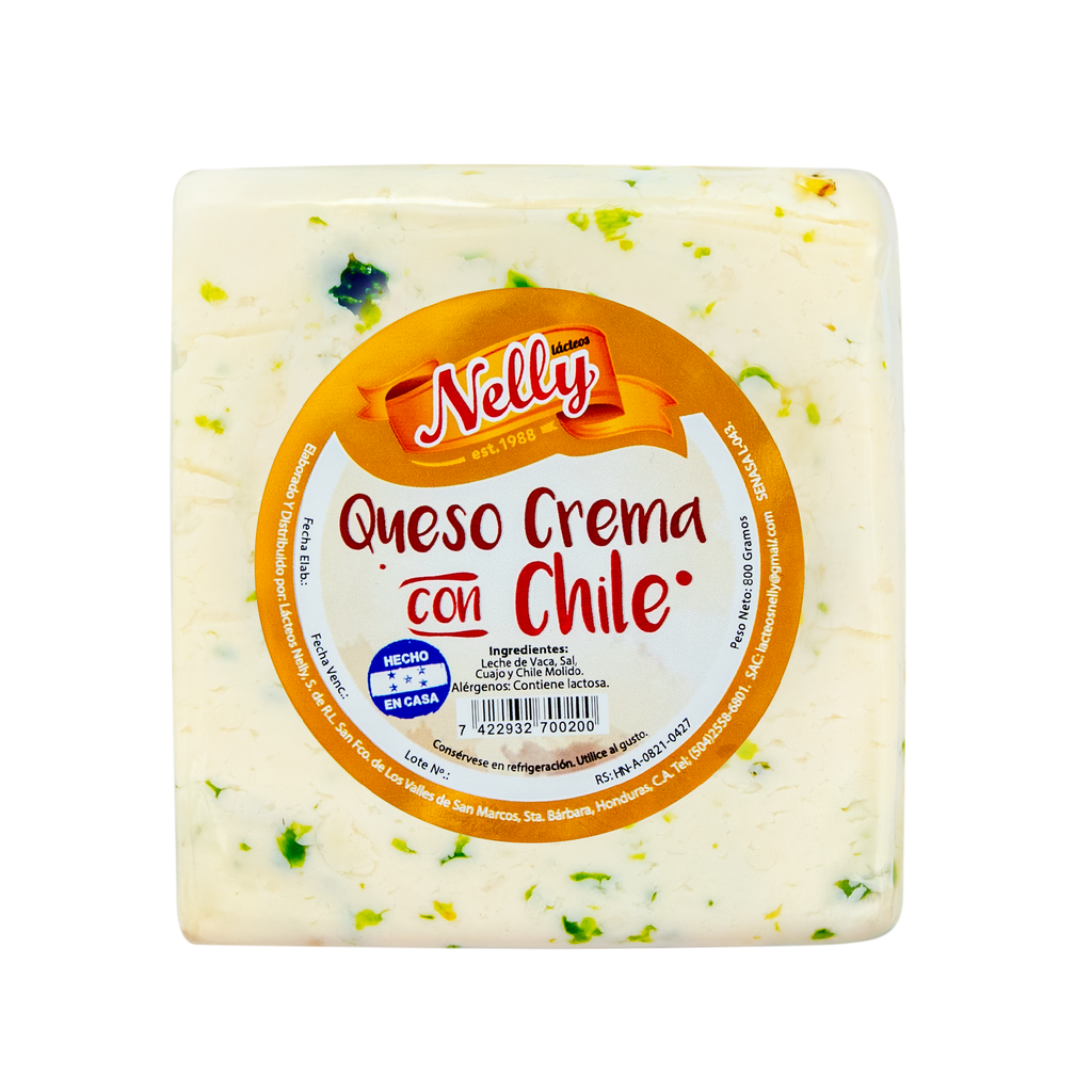 Nelly Cream Cheese with Chili 800 g / 1.7 lb 