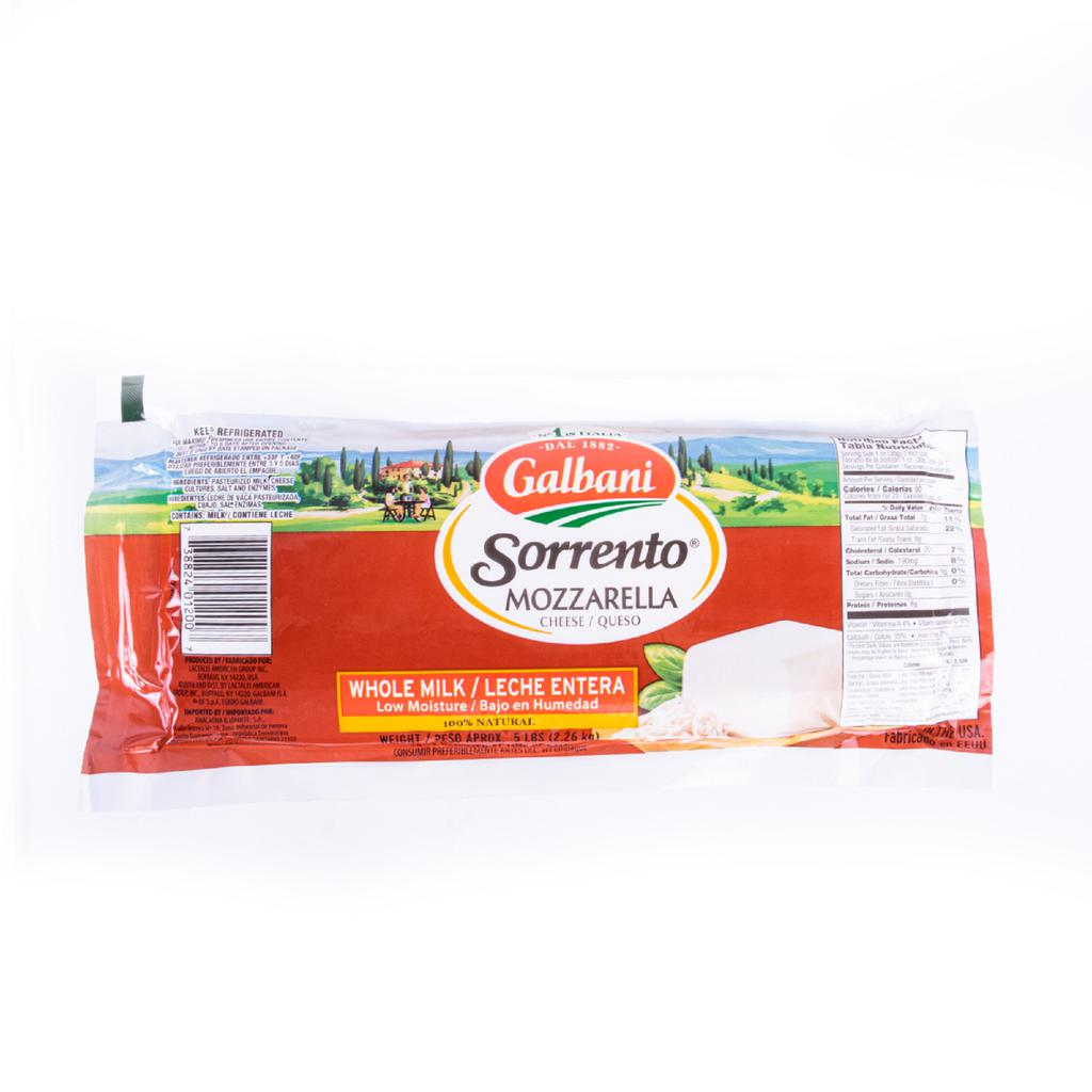 Sorrento Queso Mozzarella5 LB
