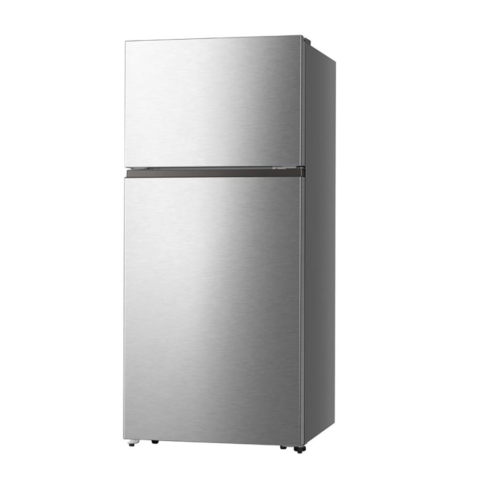 Hisense 18cu Top Mount Silver Fridge