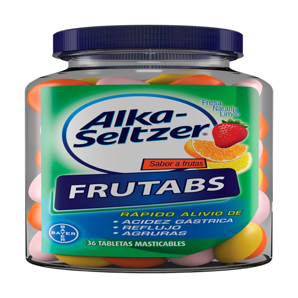 Alka-Seltzer Frutabs Masticables 36 Unidades
