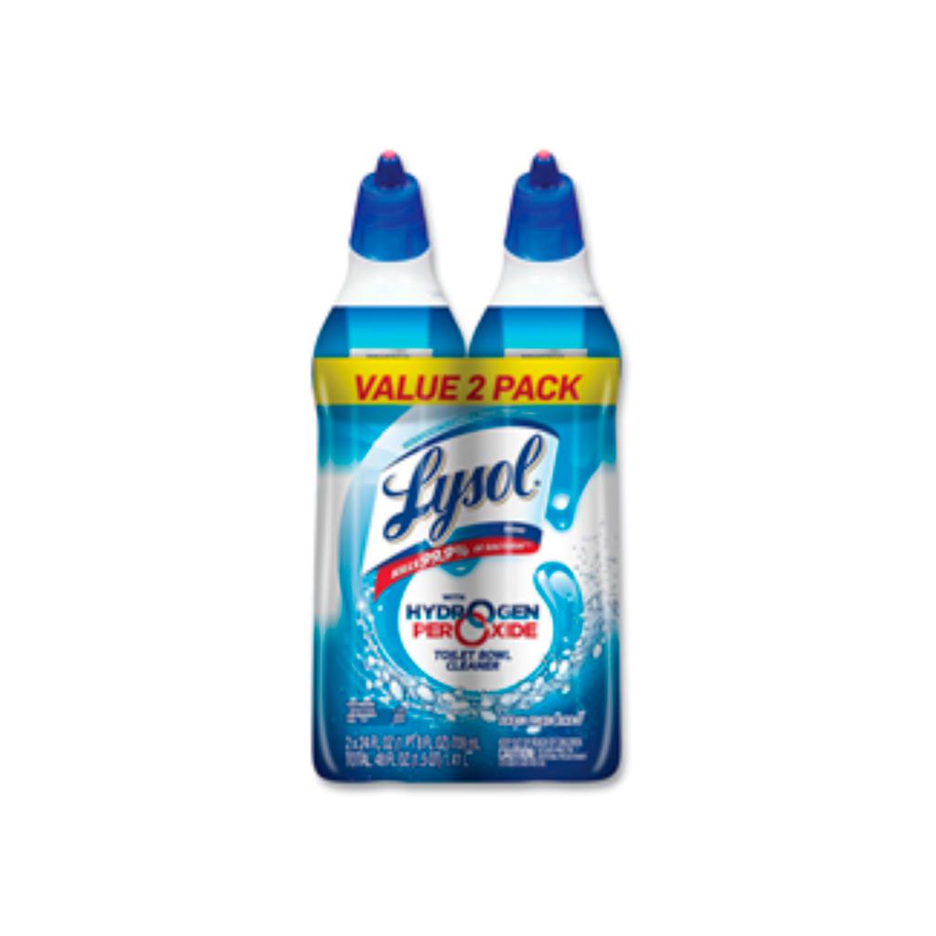 Lysol Toilet Sanitizer, Removes 99.9% of Bacteria 2 Units / 24 oz