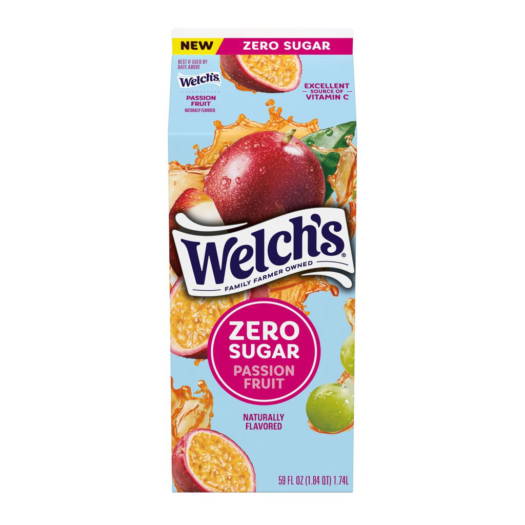 Welch's Passion Fruit Juice Zero Sugar 1.74 L / 59 oz