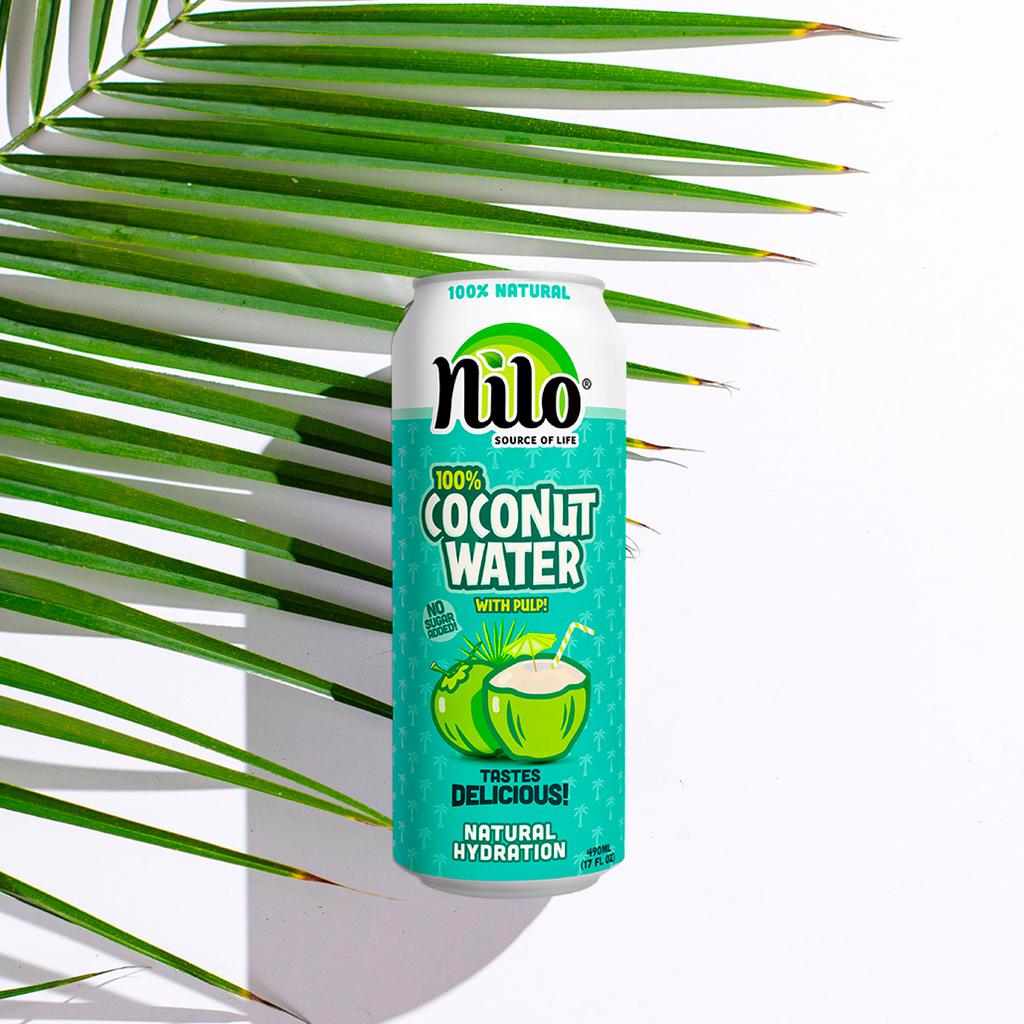 Nilo Agua de Coco 12 Unidades / 320 mL / 10.82 oz Agua