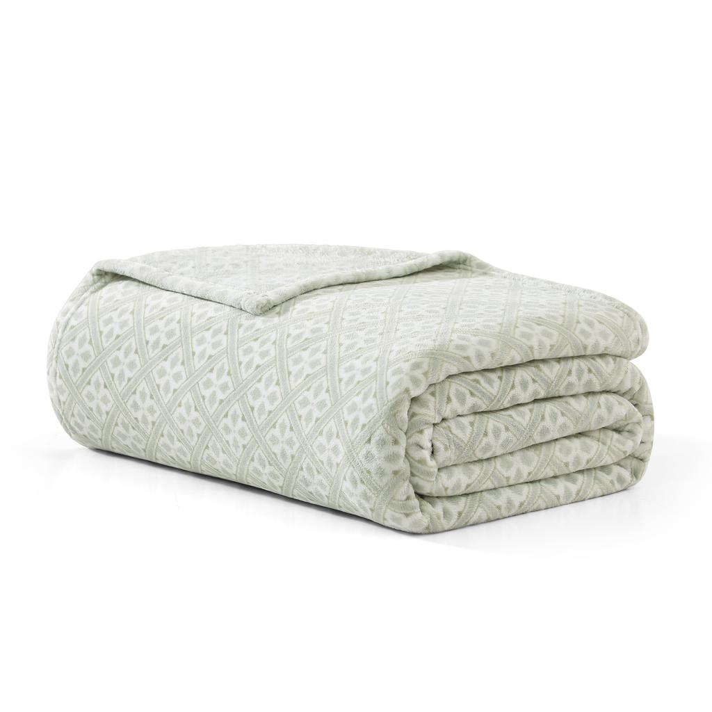 Manor Home Velvet Throw Blanket 152 cm x 178 cm / 60" x 70"