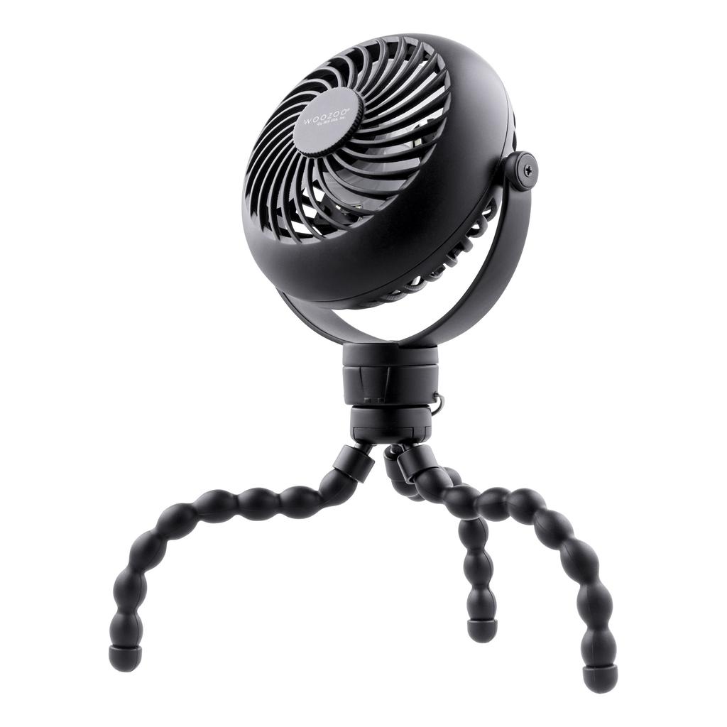 Woozoo Wireless Portable Personal Fan with Flexible Tripod