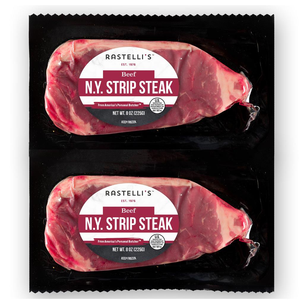 Rastelli's New York Strip Steak 2 Units /