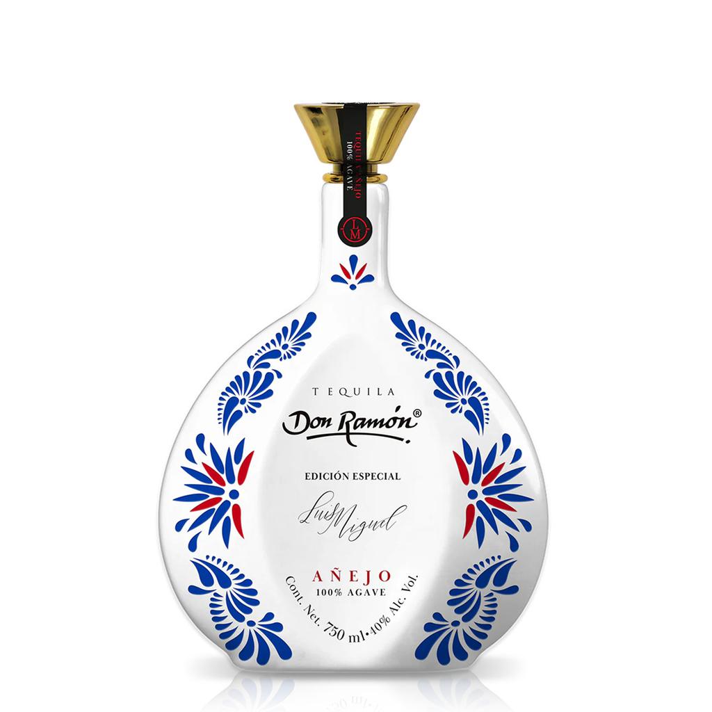 Don Ramón Tequila Añejo de Agave Edición Especial Cerámica Luis Miguel 750 mL