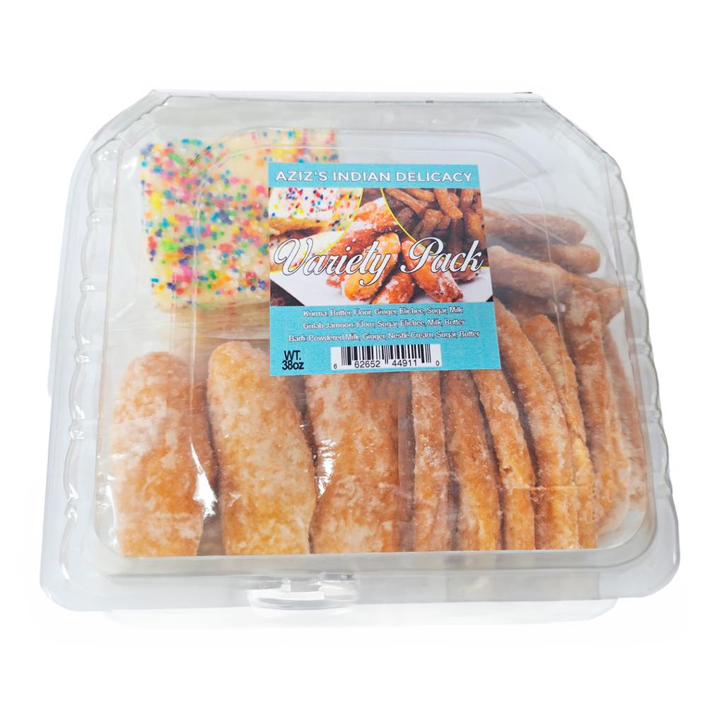 Aziz's Assortment Pack of Freshly Baked Traditional Sweets