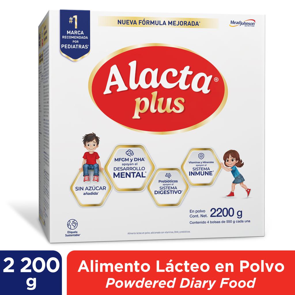 Alacta Plus Leche en Polvo Formula para Niños2.2 KG