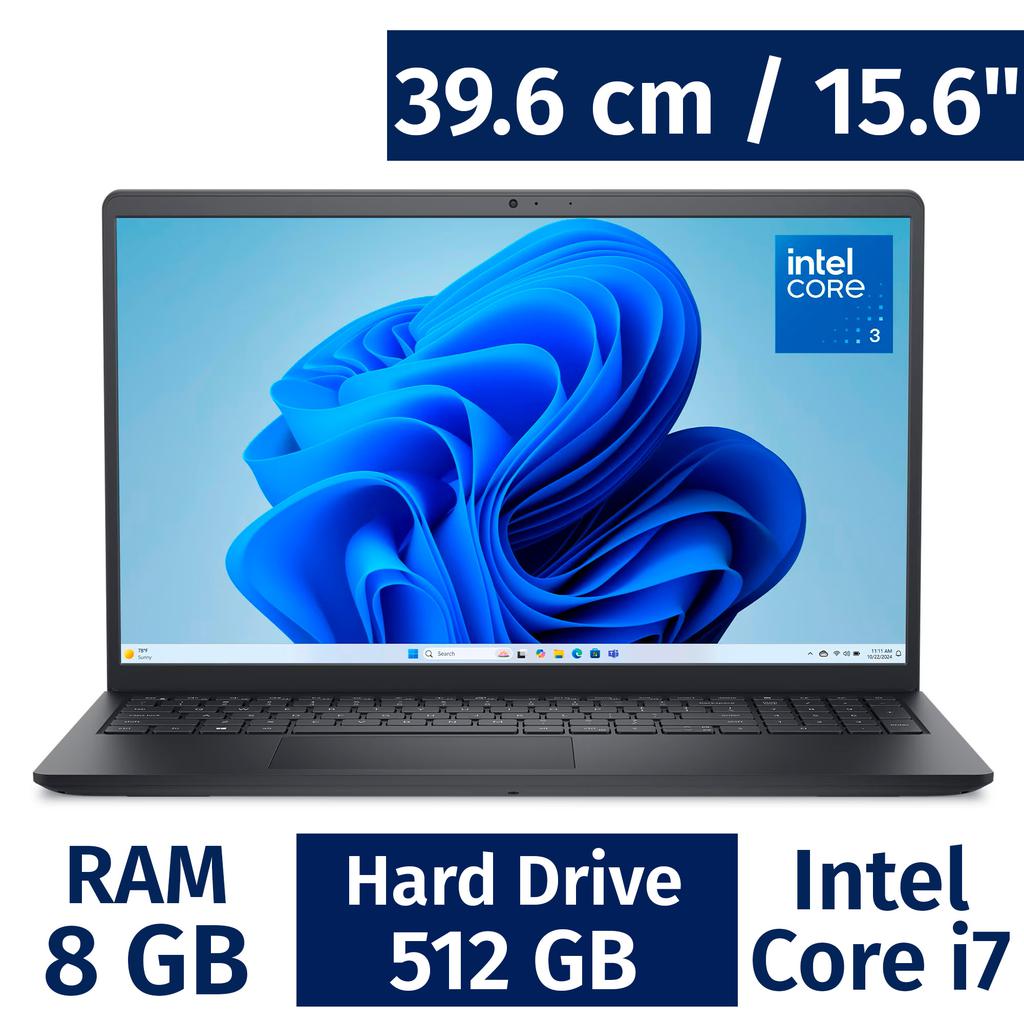 Dell 39.6 cm / 15.6" Pulgadas FHD Intel Core i7-1335U 8 Gigabytes / 512 Gigabytes DC15250