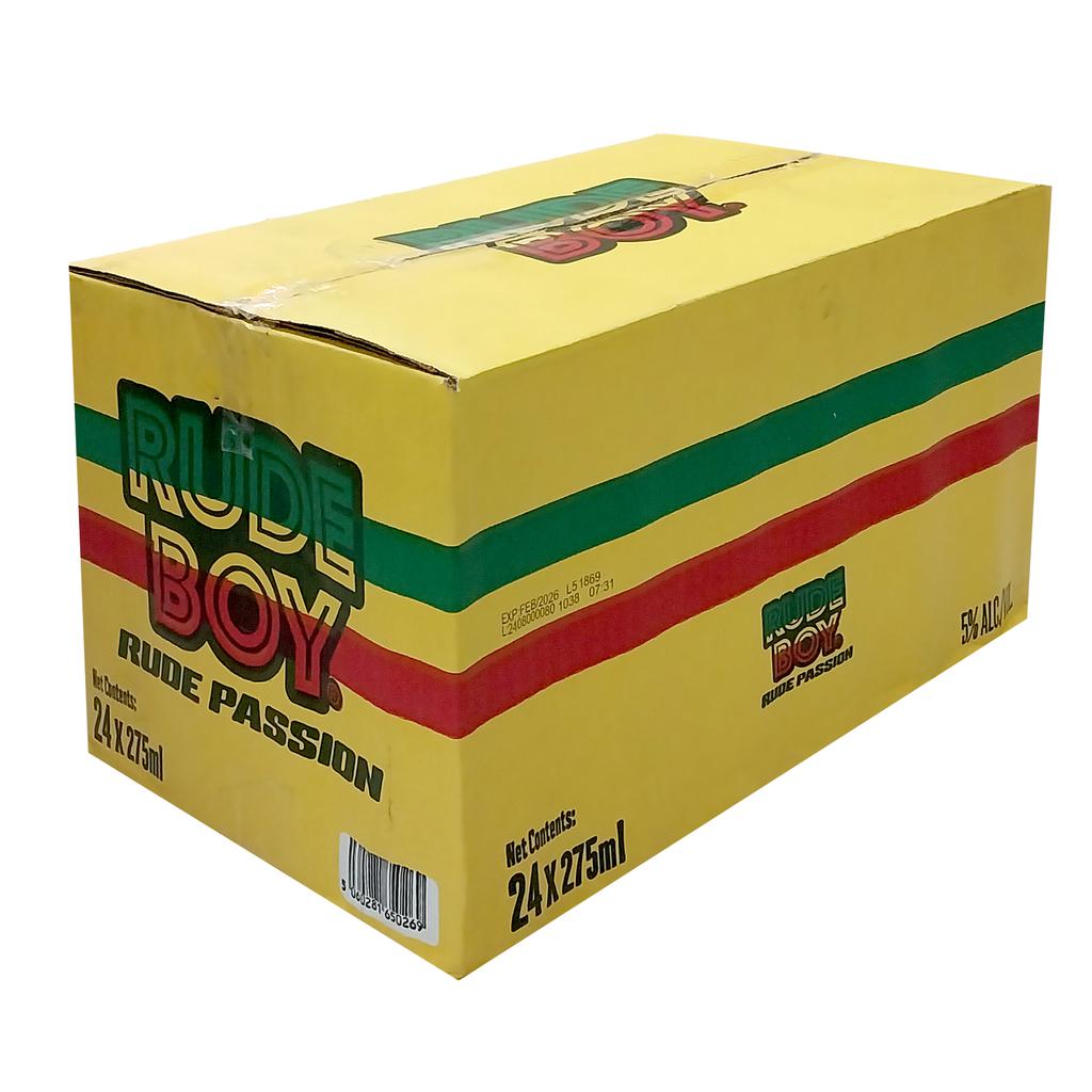 Rude Boy Passion Herb Flavor Alcoholic Drink 24 Units