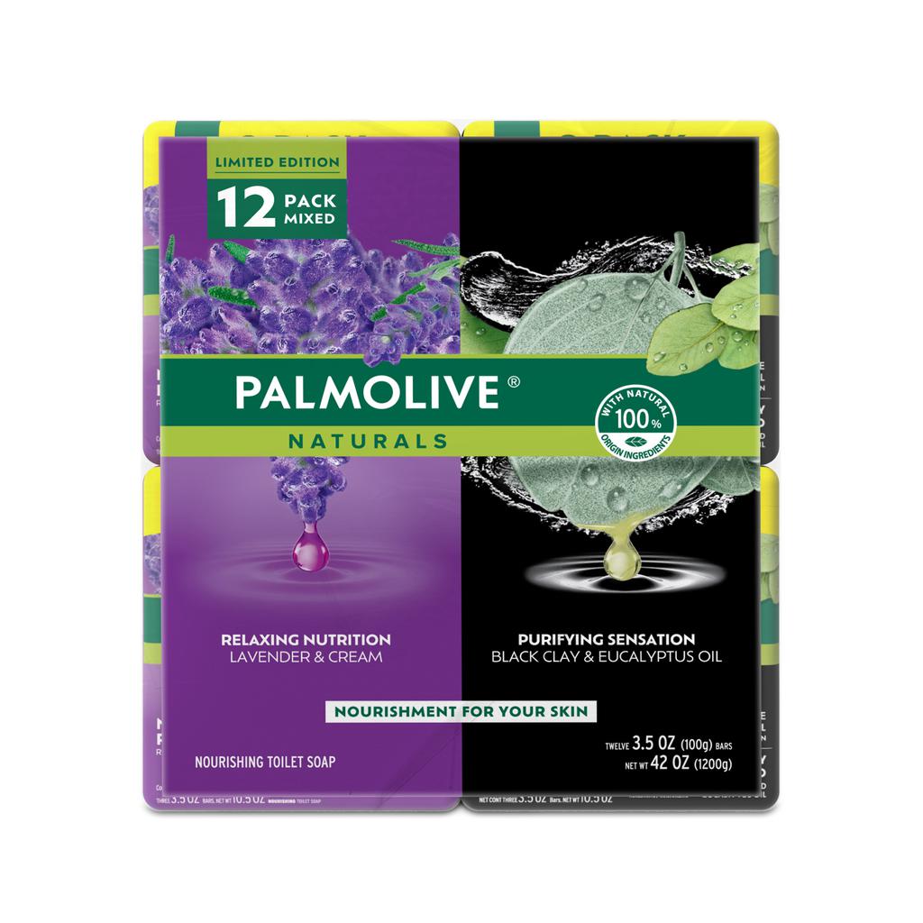 Palmolive Jabón de Baño en Barra Surtido 12 Unidades / 100 g / 3.5 oz