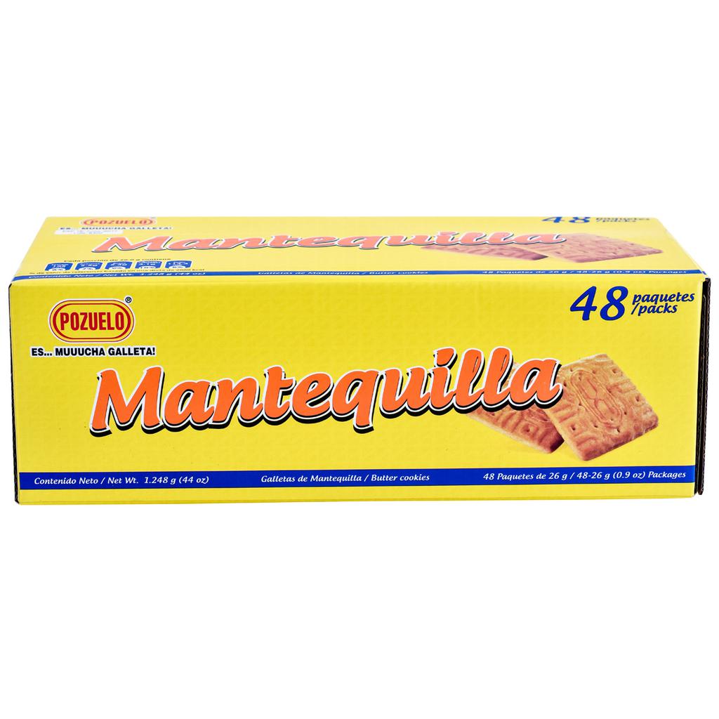 Pozuelo Butter Cookies 48 Units / 26 g / 0.92 oz