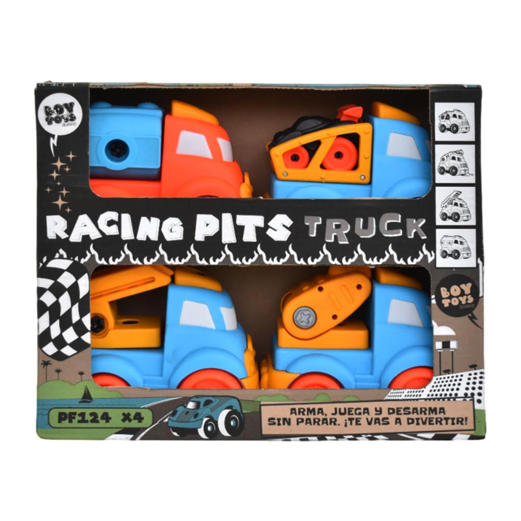 Boy Toys Buildable toy trucks 4 Units