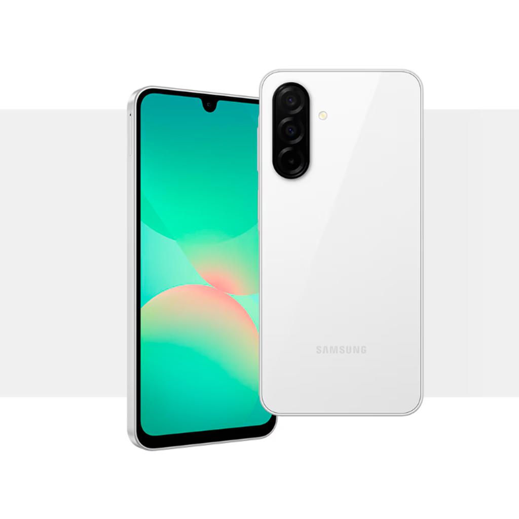 Samsung Galaxy A26 White Cell Phone 8 Gigabytes RAM / 256