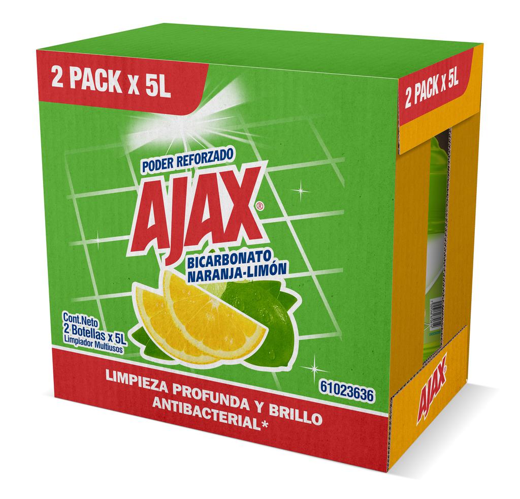 Ajax Desinfectante 2 Unidades / 5 L / 1.32 gal Limpiadores para