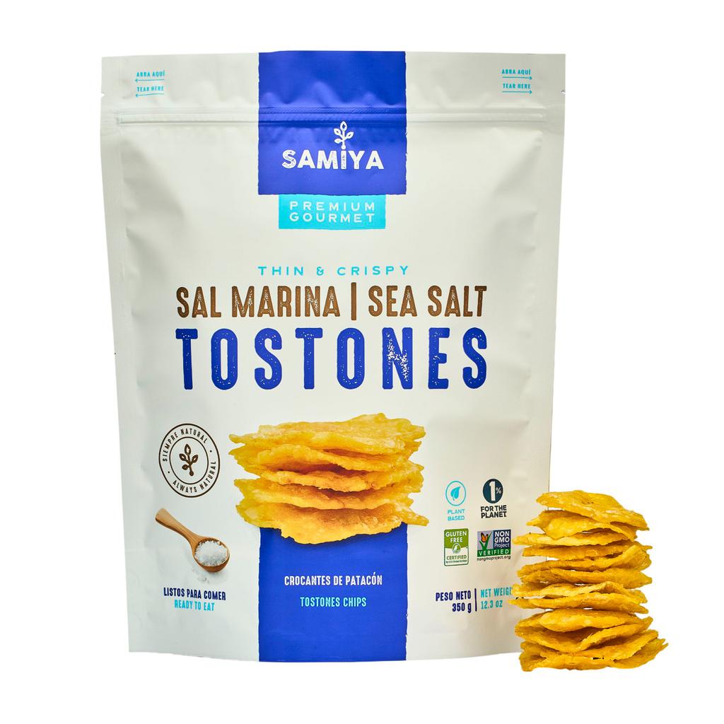 Samiya Tostones de Patacón con Sal Marina 350 g