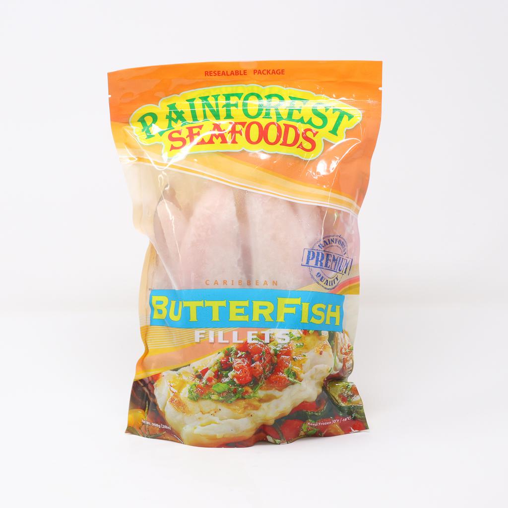 Rainforest Frozen Butterfish Fillet Bag 908 g / 2 lb