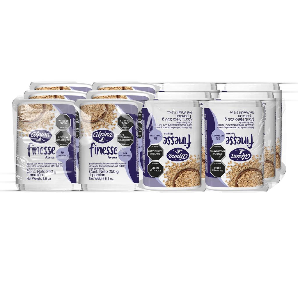 Finesse Oatmeal Smoothie 12 Units / 250 mL / 8.8 oz