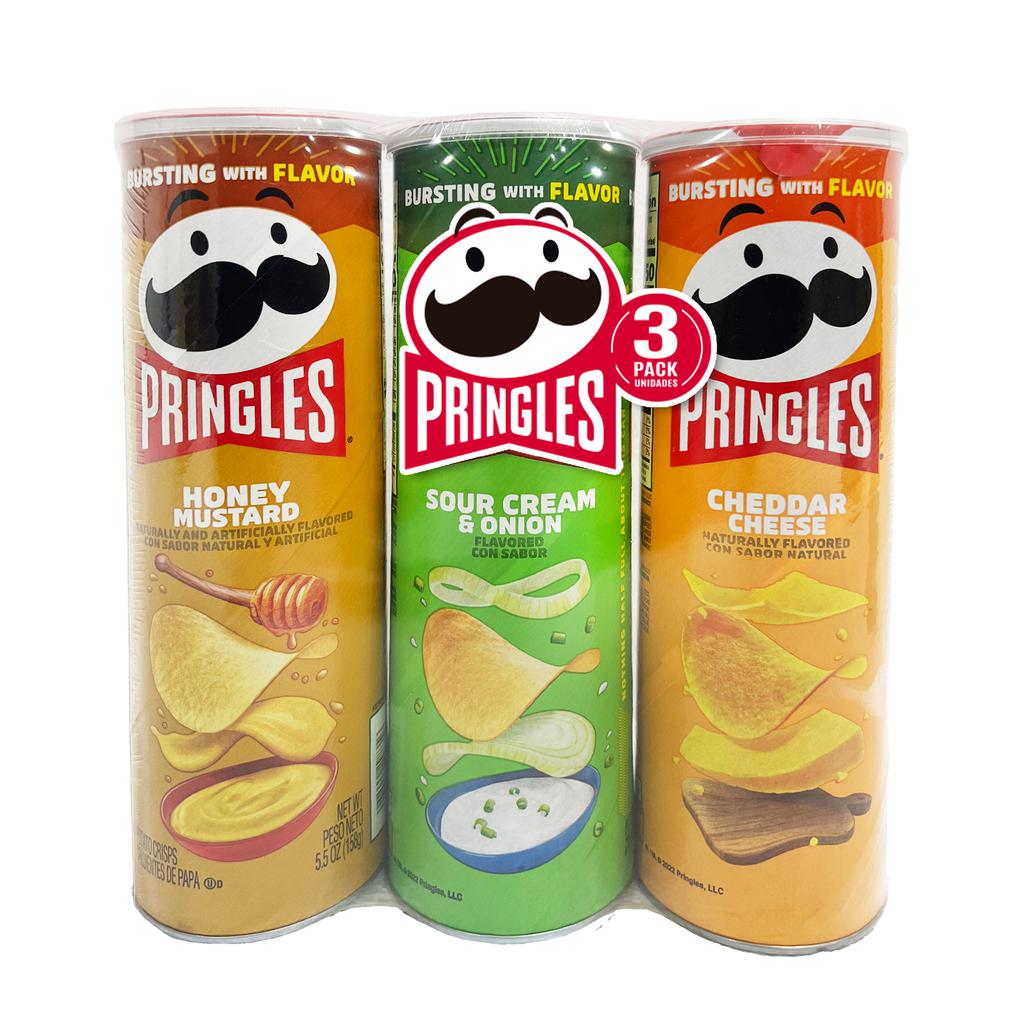 Honey Mustard, Sour Cream & Onion, and Cheddar Cheese