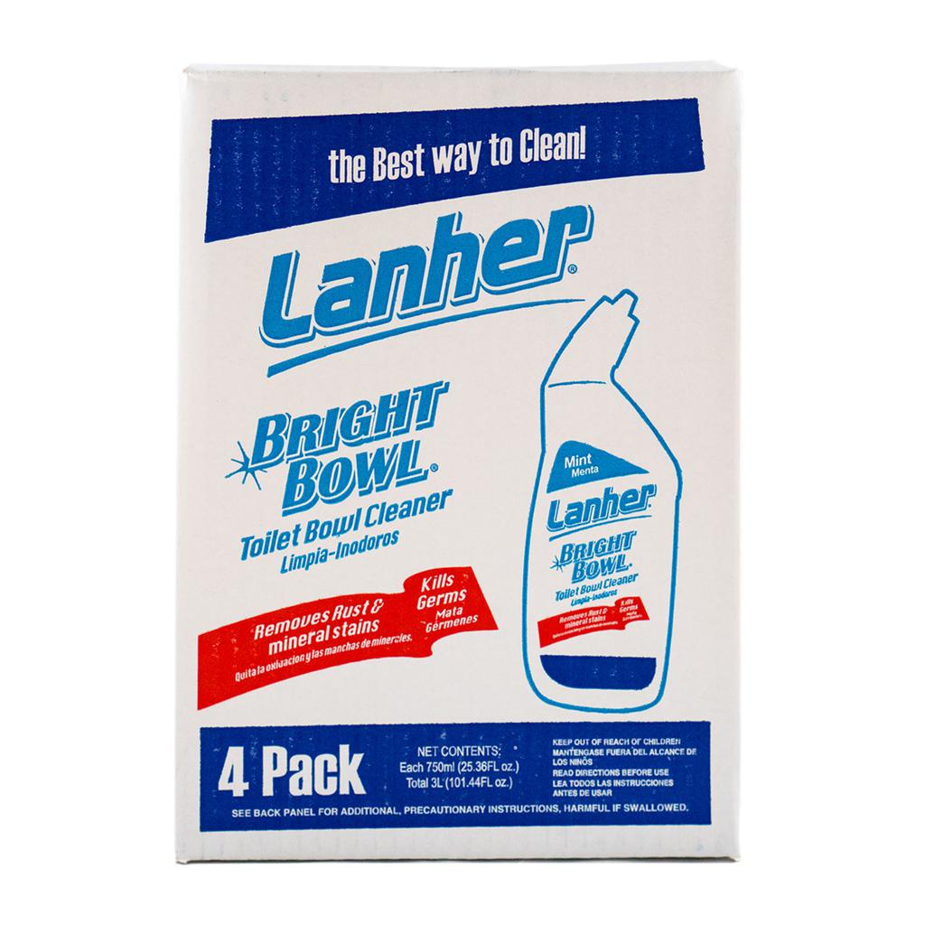 Bright Bowl Toilet Bowl Cleaner 4 Units / 750 mL / 25.3 oz