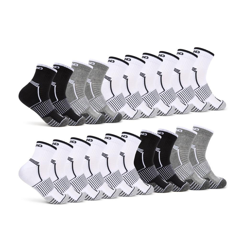 Head Medias Cortas Deportivas para Hombre 10 Pares 