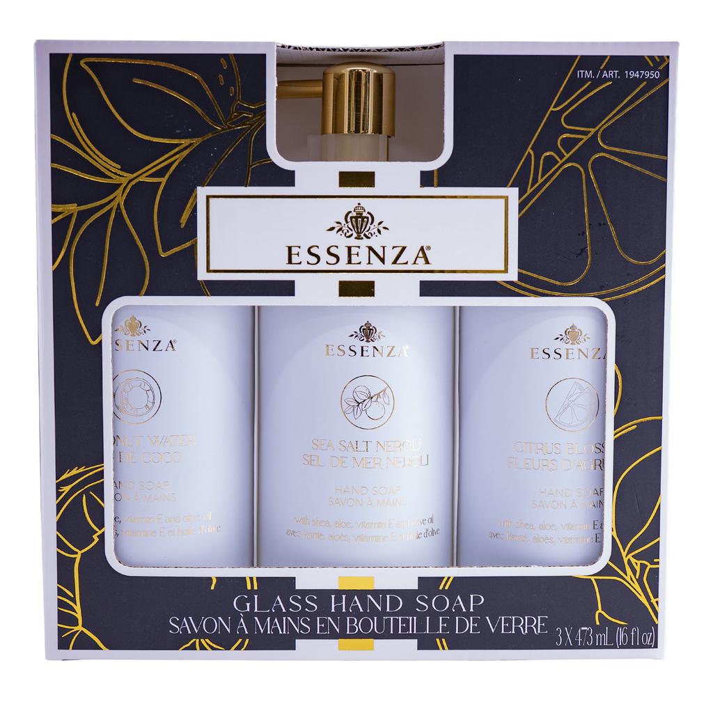 Essenza Hand Soap Assorted Fragrances 3 Units /