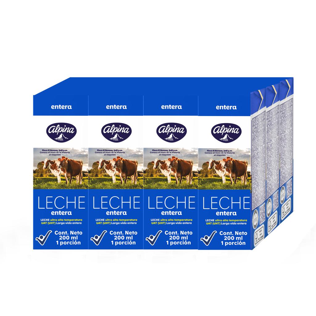 Alpina Whole Milk 12 Units / 200 mL