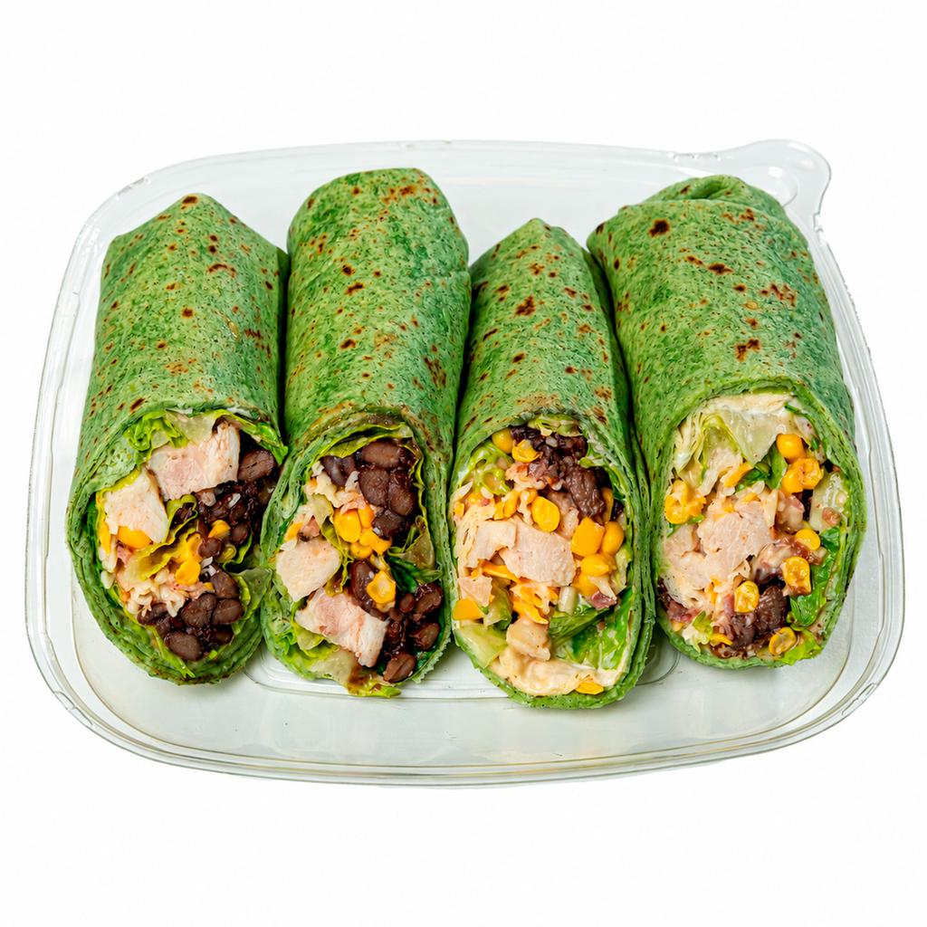 Member’s Selection Wraps de Pollo con Chipotle Recién Elaborados 4 Unidades