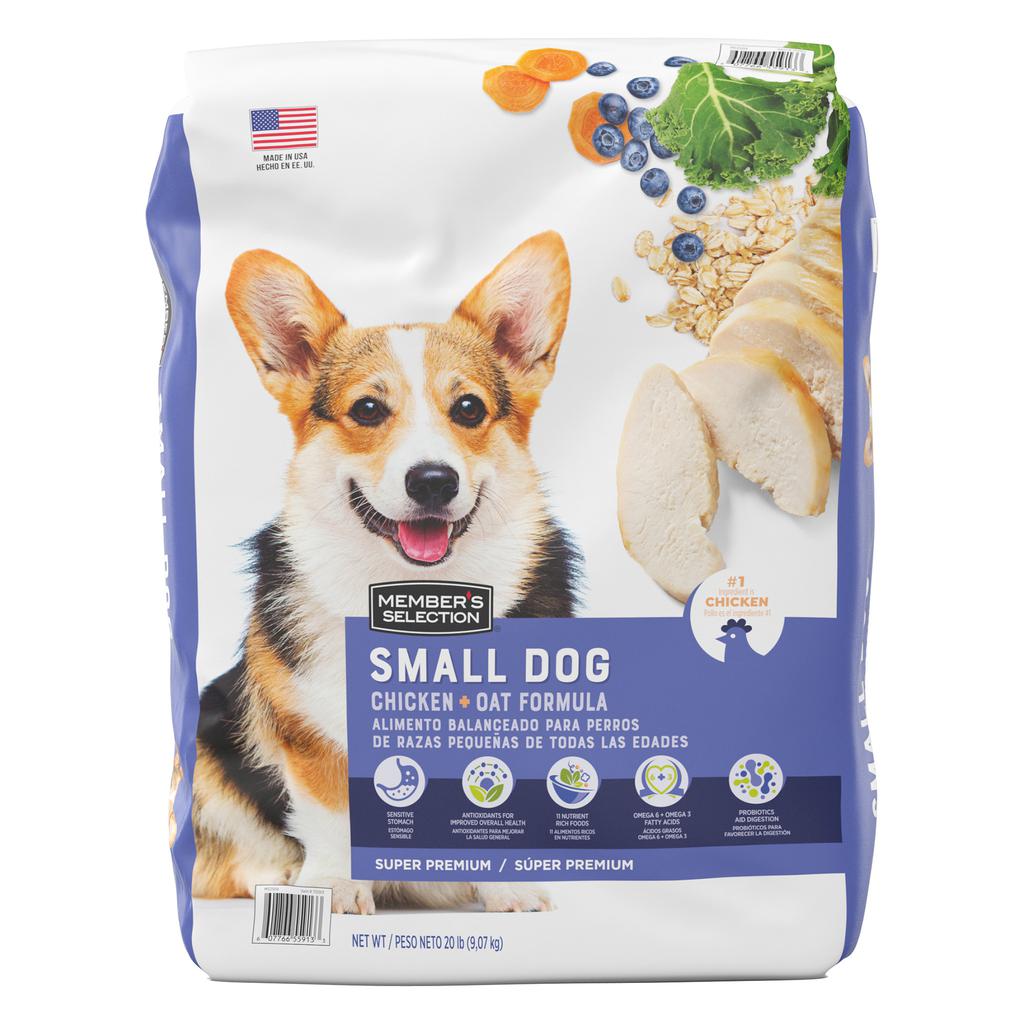 Member's Selection Chicken & Oatmeal Dog Food for Small Breeds / 9.07 kg / 320 oz