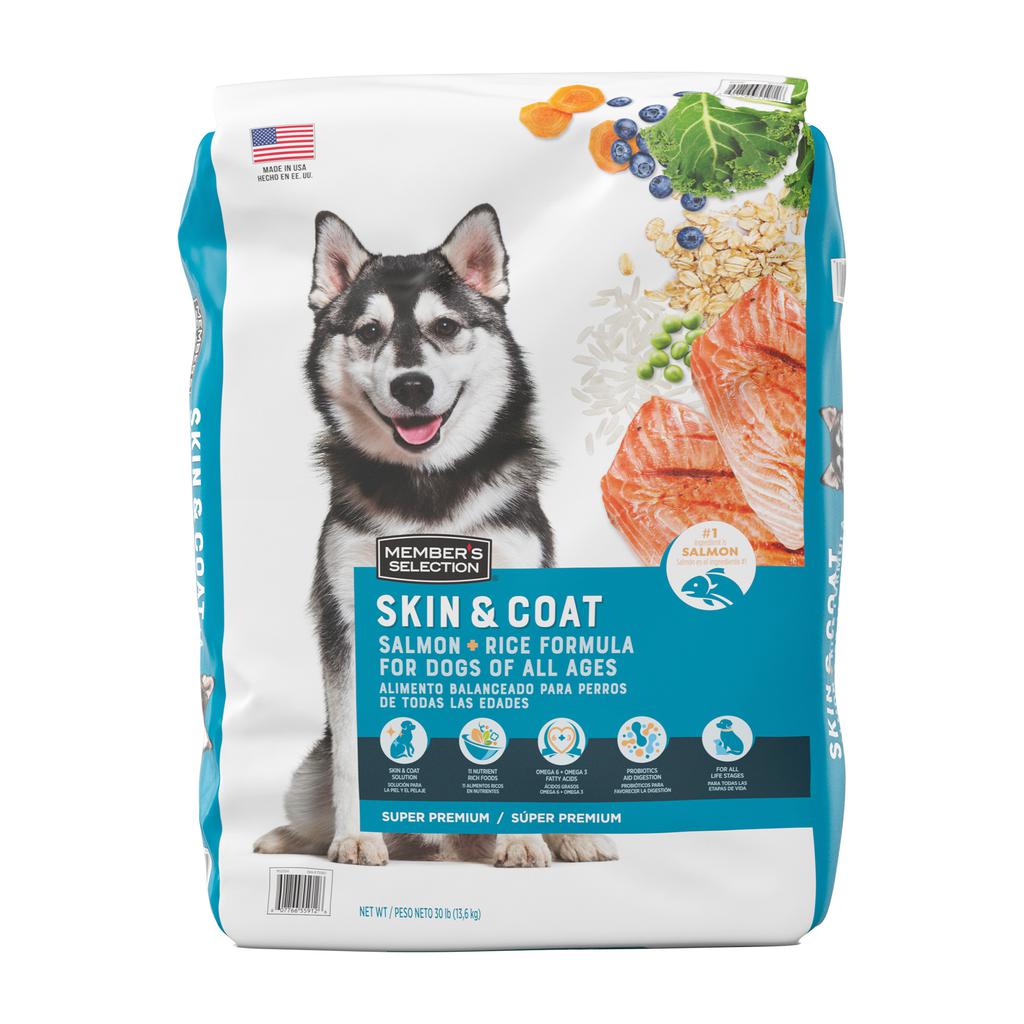 Member's Selection Dog Food for All Ages Salmon and Rice Flavor 13.6 kg / 30 lb